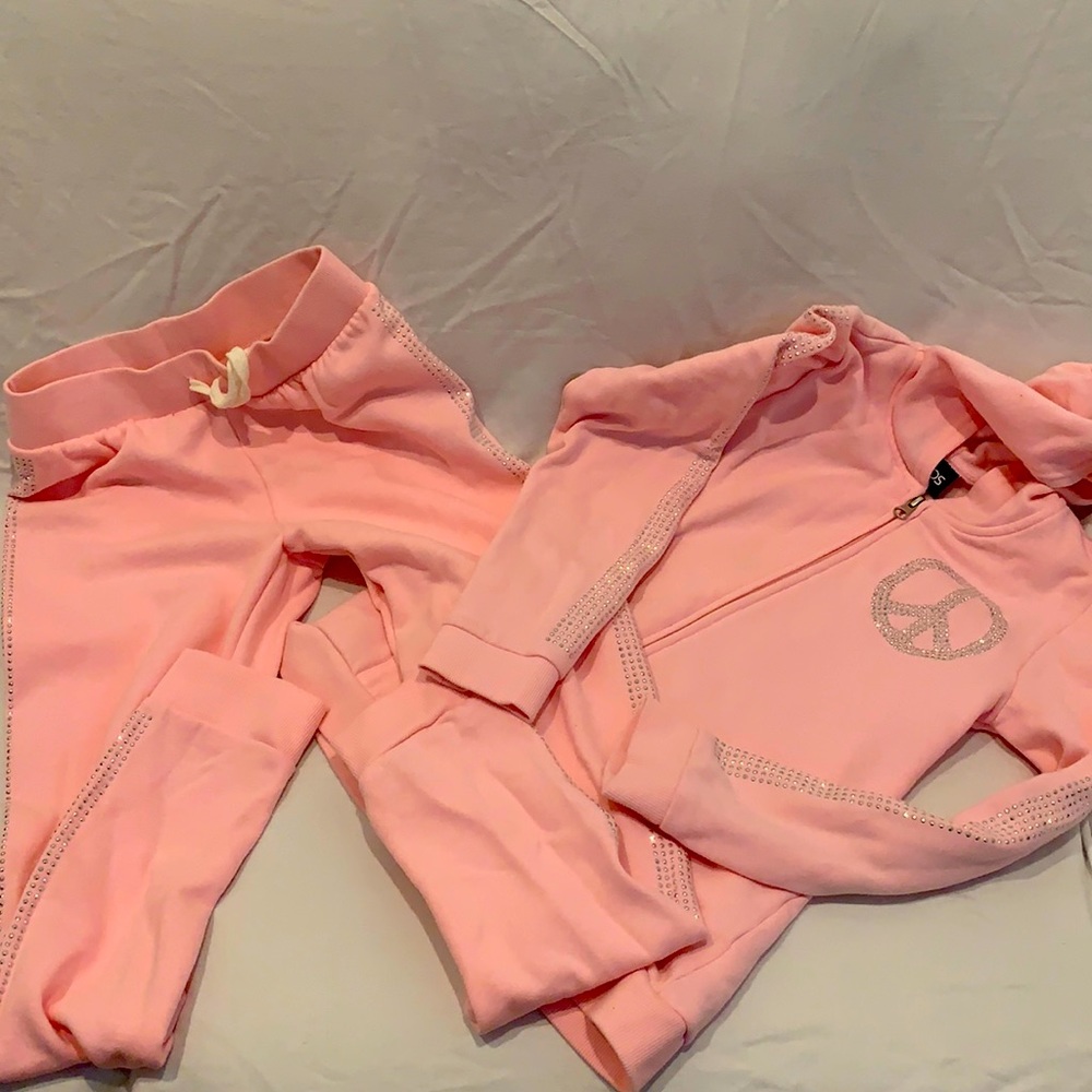 Pink jacket & pant set